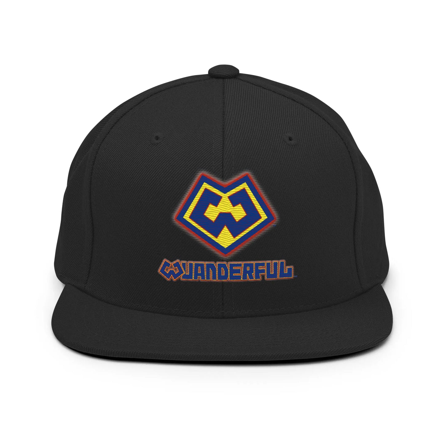 Wuanderful Locos logo on a limited edition black snapback cap