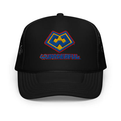 Wuanderful Locos logo on a limited edition black trucker-style cap